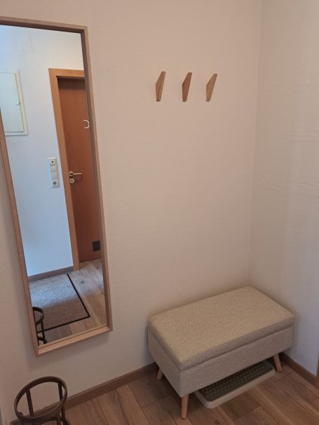 Fotos vom Weg zu mir. Haus von Außen, Haustür